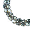 Electroplate Glass Beads Strands EGLA-N008-016-B01-3