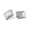 304 Stainless Steel Earrings EJEW-O004-04P-1