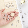 20Pcs 10 Style Alloy Pendants FIND-CA0006-46-3