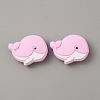 Dolphin Food Grade Eco-Friendly Silicone Beads SIL-WH0018-002C-1