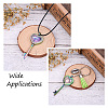 2Pcs 2 Style Alloy Magnetic Locket Pendants PALLOY-TA0002-32M-18