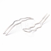 Rack Plating Brass Hair Forks OHAR-C004-01P-2