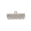 Tibetan Style Alloy 304 Stainless Steel Chandelier Component Links AL-CBA3B63-21B-P-1