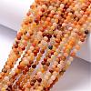 Natural Topaz Jade Bead Strands G-K146-45-3mm-2