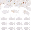 30Pcs Natural Freshwater Shell Pendants BSHE-TA0001-32-1