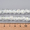Handmade Foil Lampwork Beads Strands FOIL-T008-09F-4