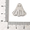 201 Stainless Steel Pendants STAS-R132-02P-3