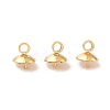 304 Stainless Steel Cup Pear Cup Peg Bails Pin Pendants STAS-G248-03-5