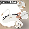 2Pcs 2 Colors Rectangle PU Leather Eyeglass Case AJEW-CN0006-95C-6