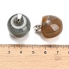 Teachers' Day Natural Agate Pendants GG-K002-14E-3