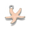 304 Stainless Steel Enamel Charms STAS-D361-04P-08-1