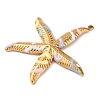304 Stainless Steel Pendants STAS-Z168-01G-02-2