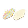 Rack Plating Alloy and Enamel Big Pendants ENAM-T021-29A-2