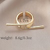 Exaggerated French Alloy Cuff Rings for Women VT2339-6-1