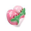 Forest Theme Opaque Resin Cabochons CRES-M016-03H-3