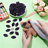 150 Pairs 6 Colors Felt Craft Doll Eye DIY-NB0016-23-3