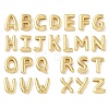 Brass Slider Charms KK-L243-33G-1