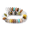 Natural & Synthetic Mixed Gemstone Beads Strands G-F743-05D-3