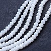 Electroplate Glass Beads Strands LS-EGLA-A044-P6mm-B01-1