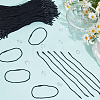500Pcs Cotton Hang Tag Fasteners ODIS-CY0001-01A-4