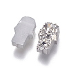 Imitation Druzy Gemstone Resin Beads RESI-L026-A04-2