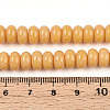 Opaque Spray Painted Glass Beads GLAA-ZX008-8mm-18Y-4