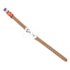 Adjustable Cowhide Bracelet Making for Beads BJEW-P394-05P-4