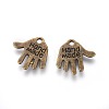 Tibetan Style Alloy Charms K095I071-2