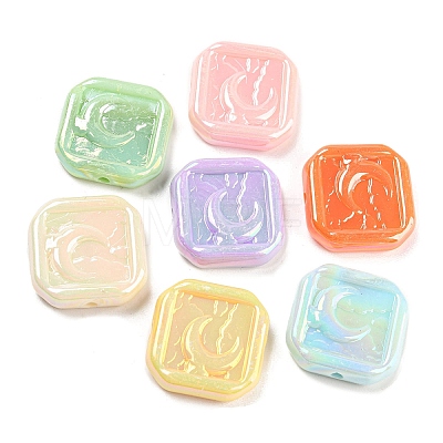 Opaque Acrylic Beads MACR-M035-02-1