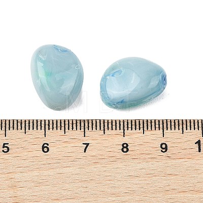 Opaque Acrylic Beads OACR-Z036-02I-1