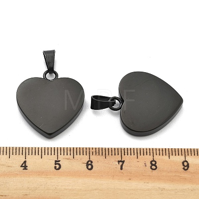 Ion Plating(IP) Fashionable 304 Stainless Steel Stamping Blank Tag Pendants STAS-J002B-01B-1