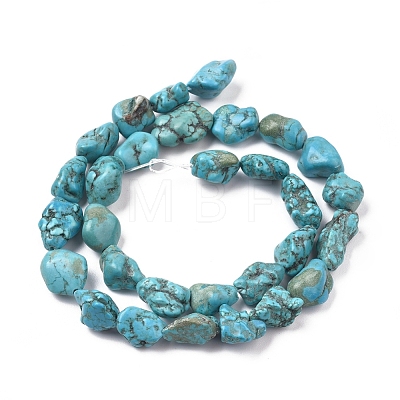 Natural Magnesite Beads Strands G-I263-02-1
