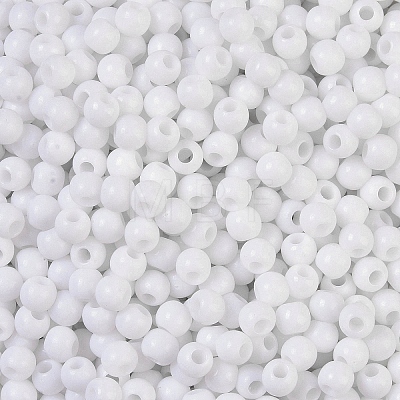 Opaque Acrylic Beads X-SACR-A007-01A-17-1