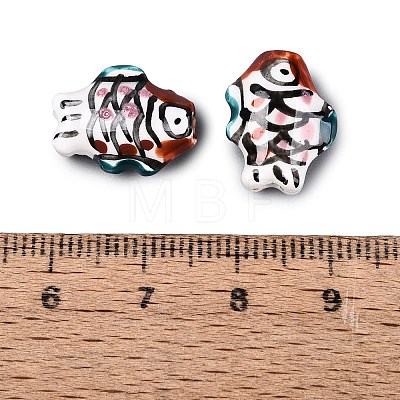 Handmade Porcelain Beads PORC-Q007-09D-1