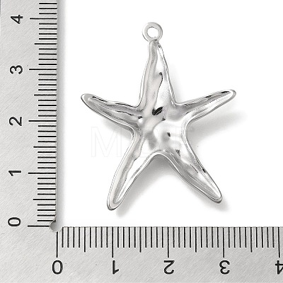 Ocean Theme Anti-Tarnish 304 Stainless Steel Pendants STAS-Z092-06P-01-1