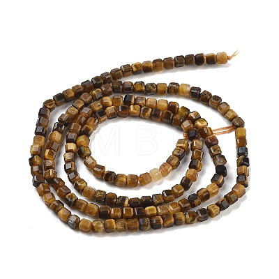 Natural Tiger Eye Beads Strands G-H042-B04-01-1