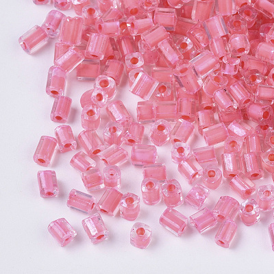 8/0 Two Cut Glass Seed Beads SEED-S033-09A-04-1