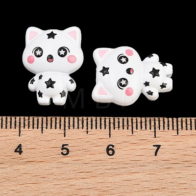 Baking Paint Zinc Alloy Beads AL-CBA032C-07-1