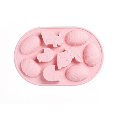 Easter Theme Food Grade Silicone Molds DIY-G022-06-1