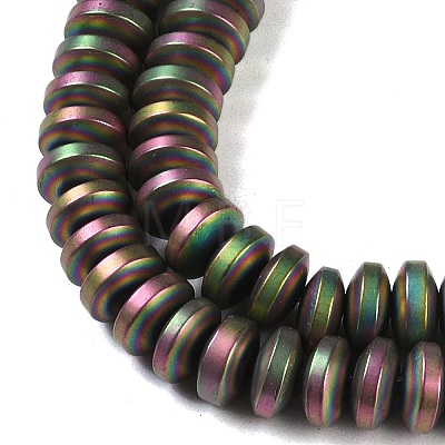 Electroplated Synthetic Non-magnetic Hematite Beads Strands G-E618-08F-1