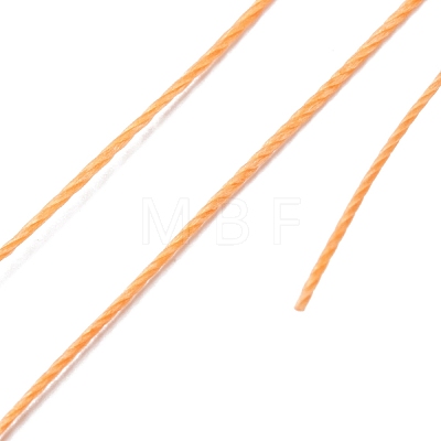 Round Waxed Polyester Thread String YC-D004-02B-053-1