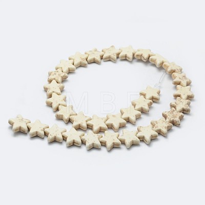 Synthetic Magnesite Bead Strands X-G-P228-57-1