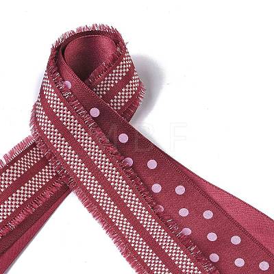 Polyester & Polycotton Ribbons Sets SRIB-P022-01F-16-1