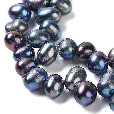 Natural Cultured Freshwater Pearl Beads Strands PEAR-J007-31-1