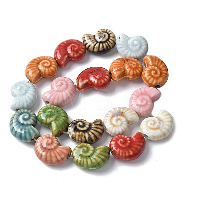 Ocean Series Handmade Porcelain Beads X-PORC-R002-03M-1