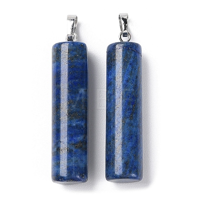Natural Lapis Lazuli Dyed Pendants G-E603-02P-02-1