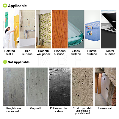 PVC Self Adhesive Wall Stickers DIY-WH0217-12B-1
