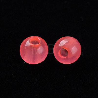 Transparent Acrylic Beads X-MACR-S370-I6mm-1