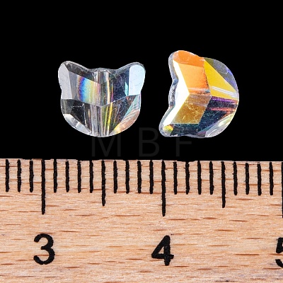 100Pcs Electroplate Glass Beads EGLA-P060-01A-AB01-1