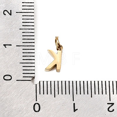 304 Stainless Steel Charms SA-CBABF3F-01G-K-1